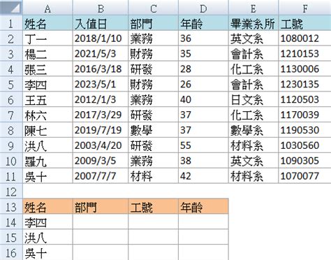 對應表|Excel VLookup函數~查找對應的欄位【撈資料好幫手】